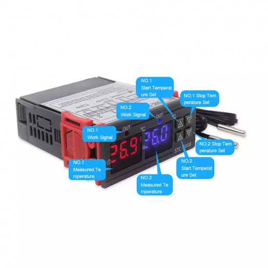 Temperature Controller STC 3008 Temperature Controller STC 3008