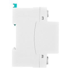 Protection relay adjustable for voltage and intensity 63A double display