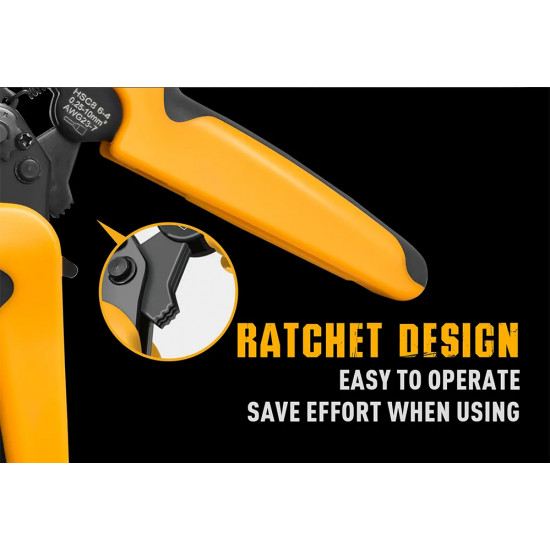 Pince à sertir pour embout 7"  auto-ajustable GSfixtop 10190