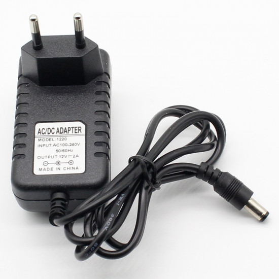 Universal Power Adapter Supply Charger adaptor 12V 2A Eu for LED light strips Universal Power Adapter Supply Charger adaptor 12V 2A Eu for LED light strips