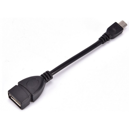 Micro USB 2.0 A Female to B Male Converter OTG Adapter Cable