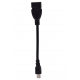 Micro USB 2.0 A Female to B Male Converter OTG Adapter Cable Micro USB 2.0 A Female to B Male Converter OTG Adapter Cable