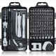 Coffret à outils ménager 115 en 1 avec outils multifonctions pour la réparation d'ordinateurs et téléphone Gsfixtop 151009 Coffret à outils ménager 115 en 1 avec outils multifonctions pour la réparation d'ordinateurs et téléphone Gsfixtop 151009