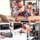Coffret à outils ménager 115 en 1 avec outils multifonctions pour la réparation d'ordinateurs et téléphone Gsfixtop 151009 Coffret à outils ménager 115 en 1 avec outils multifonctions pour la réparation d'ordinateurs et téléphone Gsfixtop 151009
