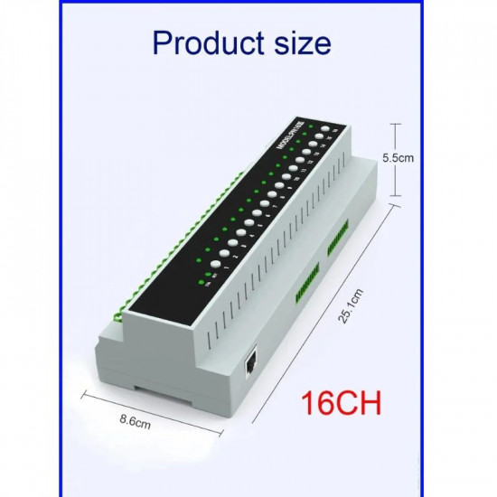Module de contrôle à distance RCU WiFi intelligent tuya à 16 boutons avec entrée RJ45 compatible Alexa Module de contrôle à distance RCU WiFi intelligent tuya à 16 boutons avec entrée RJ45 compatible Alexa