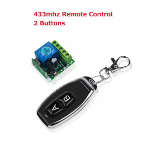 Kit émetteur/récepteur RF 433 MHz - Pour Maison Intelligente, Télécommandes, Portails, Alarmes - Portée Jusqu’à 100m - 2