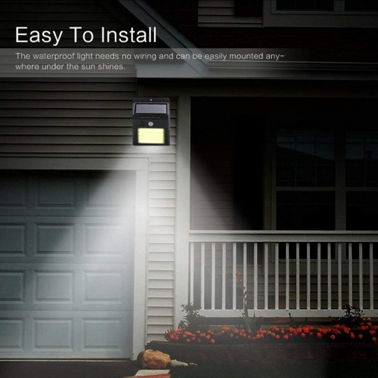 48 LED Solar Wall Lamp Outdoor Waterproof PIR Motion Sensor Lights 48 LED Solar Wall Lamp Outdoor Waterproof PIR Motion Sensor Lights