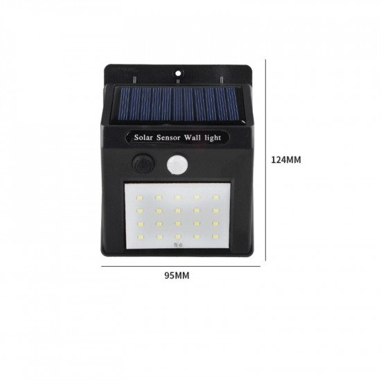48 LED Solar Wall Lamp Outdoor Waterproof PIR Motion Sensor Lights 48 LED Solar Wall Lamp Outdoor Waterproof PIR Motion Sensor Lights