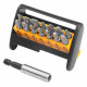 Jeu de14 embouts de visseuse+porte embout 60mm TOLSEN 20565 Jeu de14 embouts de visseuse+porte embout 60mm TOLSEN 20565