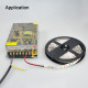 Alimentation de commutation pour adaptateur de bande Led, transformateur découpage 110 / 220V AC à 12V DC 16.5 A 200W Alimentation de commutation pour adaptateur de bande Led, transformateur découpage 110 / 220V AC à 12V DC 16.5 A 200W