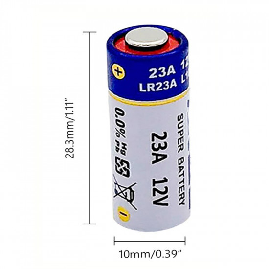 12V 23A alkaline battery for wireless doorbell 12V 23A alkaline battery for wireless doorbell