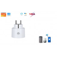 Prise connécté  wifi Tuya 16A avec Moniteur d'énergie WORKZONE F2s203 Prise connécté  wifi Tuya 16A avec Moniteur d'énergie WORKZONE F2s203