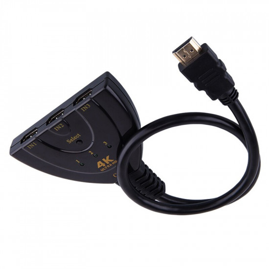 Commutateur 3D Mini 3 ports HDMI 4K * 2K Commutateur 3D Mini 3 ports HDMI 4K * 2K
