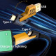 Câble de charge rapide 4 en 1 PD 27W 65W, USB A type-c, connecteur double tête Câble de charge rapide 4 en 1 PD 27W 65W, USB A type-c, connecteur double tête