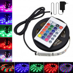 Barre lumineuse multicouleur Led 5M pour maison  Barre lumineuse multicouleur Led 5M pour maison