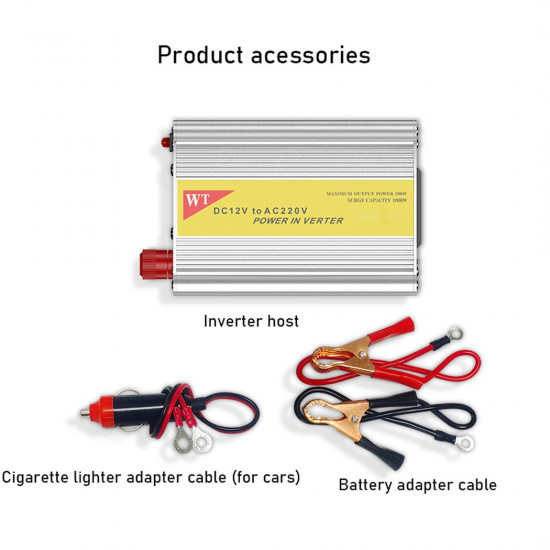 Convertisseur 12V DC à 220V AC 700W