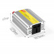 Car Power Inverter 700W DC 12V to AC 220V Vehicle Battery Converter Power Supply On-Board Charger Switch Car Power Inverter 700W DC 12V to AC 220V Vehicle Battery Converter Power Supply On-Board Charger Switch