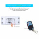 Universal ABCD 433.92 Mhz Remote Control Universal ABCD 433.92 Mhz Remote Control