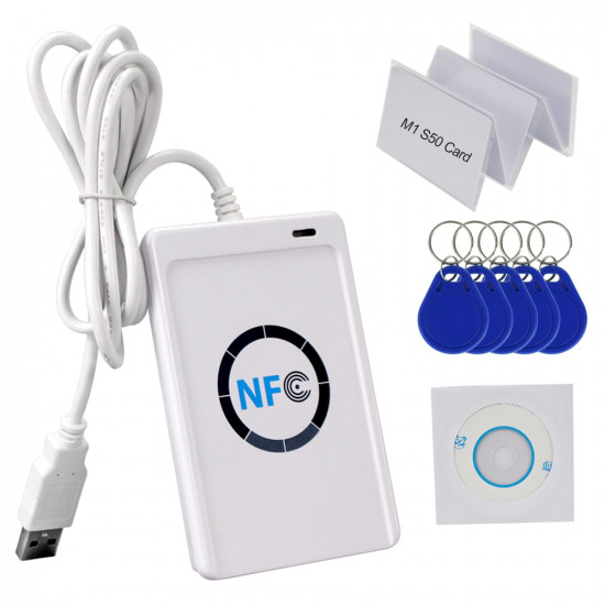 Lecteur de cartes RFID  USB NFC ACR122U