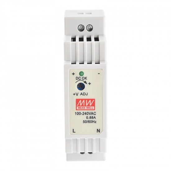 DR-15 15W 100-240V AC To DC 12V 1.25A 0.63A Single Output Industrial DIN Rail Switching Power Supply DR-15 15W 100-240V AC To DC 12V 1.25A 0.63A Single Output Industrial DIN Rail Switching Power Supply
