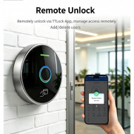 Contrôleur d'Accès Métallique Étanche Bluetooth & Wi-Fi TTLock IP67  AN10F-TT-MF
