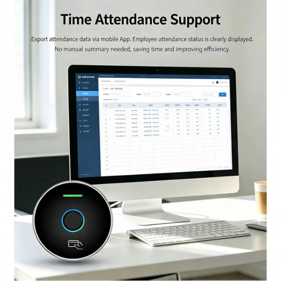 Contrôleur d'Accès Métallique Étanche Bluetooth & Wi-Fi TTLock IP67  AN10F-TT-MF