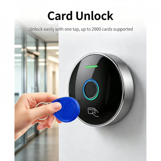 Contrôleur d'Accès Métallique Étanche Bluetooth & Wi-Fi TTLock IP67  AN10F-TT-MF