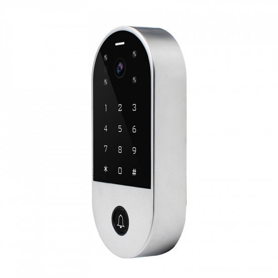 RFID Touch Keypad Video Camera Access Control Android and iOS Mobile Tuya APP 2.4G WiFi Door Video Intercom System RFID Touch Keypad Video Camera Access Control Android and iOS Mobile Tuya APP 2.4G WiFi Door Video Intercom System