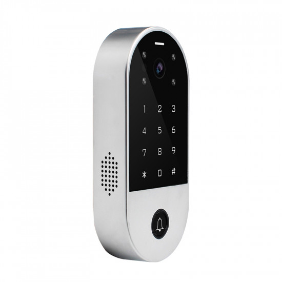 RFID Touch Keypad Video Camera Access Control Android and iOS Mobile Tuya APP 2.4G WiFi Door Video Intercom System RFID Touch Keypad Video Camera Access Control Android and iOS Mobile Tuya APP 2.4G WiFi Door Video Intercom System