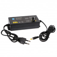 60W 3-24V Adjustable Adapter With Display Screen Of Voltage