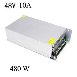 Alimentation de découpage Avec ventilateur 110 / 220V AC à 48V DC 10 A 480W Alimentation de découpage Avec ventilateur 110 / 220V AC à 48V DC 10 A 480W