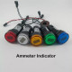 22MM TOMZN AC 0-100A 0-50A LED Ammeter current meter indicator pilot light 5 Colors 22MM TOMZN AC 0-100A 0-50A LED Ammeter current meter indicator pilot light 5 Colors