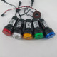 22MM TOMZN AC 0-100A 0-50A LED Ammeter current meter indicator pilot light 5 Colors 22MM TOMZN AC 0-100A 0-50A LED Ammeter current meter indicator pilot light 5 Colors