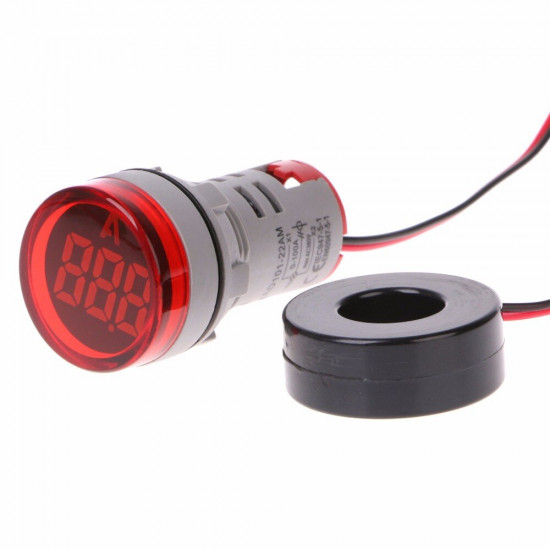 Ammeter current meter AC 0-100A 22mm TOMZN Ammeter current meter AC 0-100A 22mm TOMZN