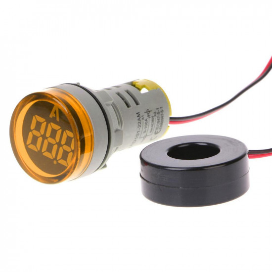 Ammeter current meter AC 0-100A 22mm TOMZN Ammeter current meter AC 0-100A 22mm TOMZN