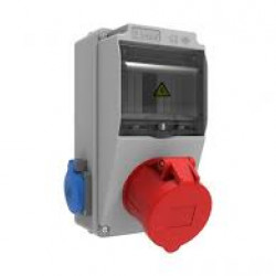 Bemis BD1-2127-2020 5 / 32A 380V 1pcs Front 1 / 16A 220V 2pcs Combination of front sockets