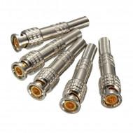 BNC Mâle  Connecteur pour cable Coaxial KX6-KX7 RG59 BNC Mâle  Connecteur pour cable Coaxial KX6-KX7 RG59