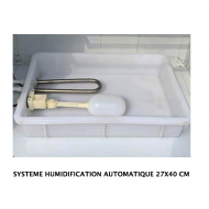 SYSTEME HUMIDIFICATION AUTOMATIQUE AVEC BAC A EAU POUR  COUVEUSE  34X50 CM SYSTEME HUMIDIFICATION AUTOMATIQUE AVEC BAC A EAU POUR  COUVEUSE  34X50 CM