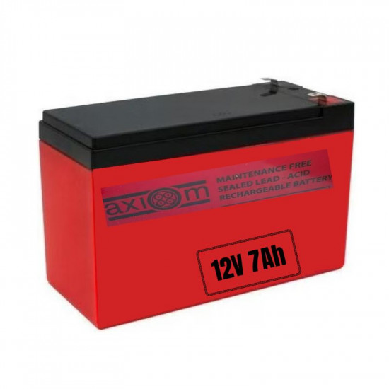 BATTERIE RECHARGEABLE PLOMB-ACIDE 7 AH 12V AXIOM BATTERIE RECHARGEABLE PLOMB-ACIDE 7 AH 12V AXIOM