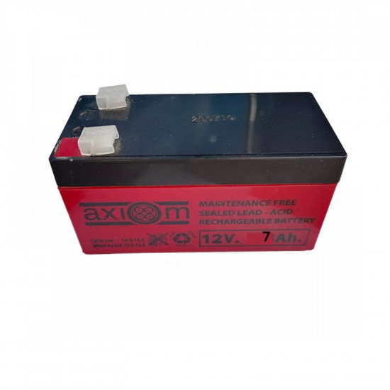 BATTERIE RECHARGEABLE PLOMB-ACIDE 7 AH 12V AXIOM BATTERIE RECHARGEABLE PLOMB-ACIDE 7 AH 12V AXIOM