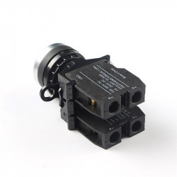 Flat Reset Push Button Switch Installation Caliber RED 22mm