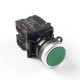 BOUTON-POUSSOIR NO MARCHE VERT 22mm BOUTON-POUSSOIR NO MARCHE VERT 22mm