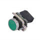 BOUTON-POUSSOIR NO MARCHE VERT 22mm BOUTON-POUSSOIR NO MARCHE VERT 22mm