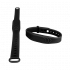 Bracelet Noir réglable en silicone étanche Mifare 13.56Mhz