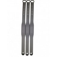 Bracelet ajustable étanche Gris en silicone Mifare 13.56Mhz Bracelet ajustable étanche Gris en silicone Mifare 13.56Mhz