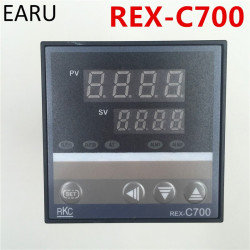 Oven Temperature Controller RKC REX-C700 Thermocouple PT100 , K Universal Input Relay Output  Thermostat