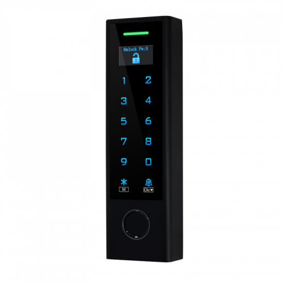 Clavier de contrôle d'accès biométrique connecté double fréquence secukey CFD3-WIFI EM+MF Clavier de contrôle d'accès biométrique connecté double fréquence secukey CFD3-WIFI EM+MF