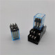Micro coil Power Relay 11pin 3NO 3NC 5A AC 220V with Socket 12V Micro coil Power Relay 11pin 3NO 3NC 5A AC 220V with Socket 12V