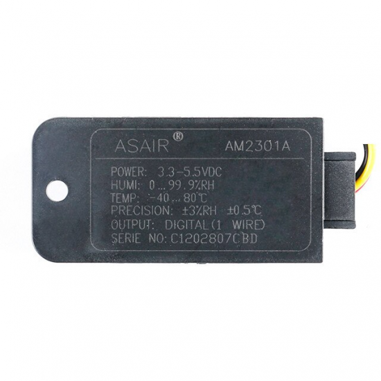 AM2301 Digital Affichage DEL 5-24 V Température & Humidité Control Board avec capteur 