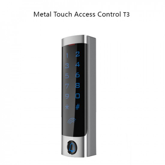 Access Lock Waterproof RFID Touch Keypad Access Control System Door Lock Metal Case 125KHz EM Card Door Entry